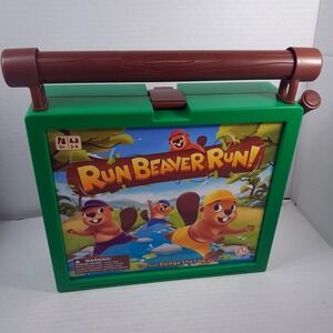 Run Beaver Run! Board Game The fun Dodge the Log Luki Lab travel kids family